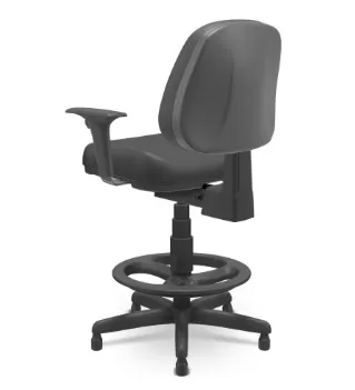 Cadeira Premium Ergonômica Back System Aro Caixa l Braços com Regulagem - Nr17